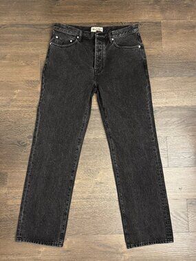 STÜSSY SLIM DENIM JEANS VINTAGE BLACK 34